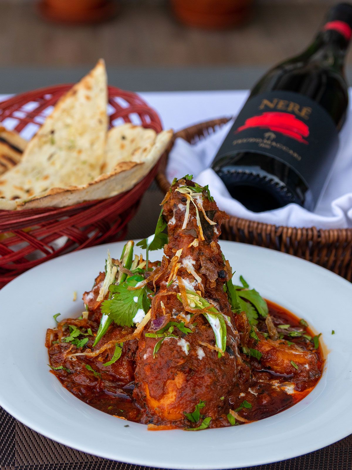 Food served at Mountain Glory Dining
