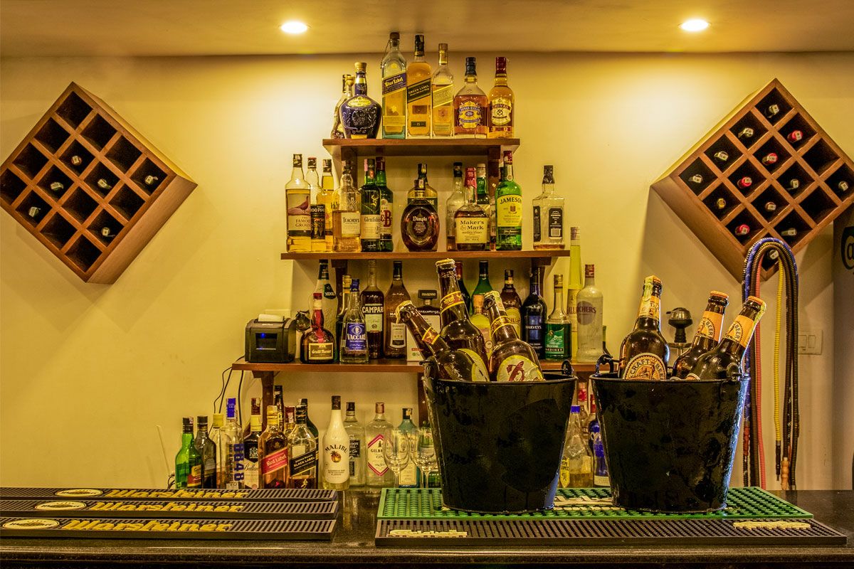 Drinks Cellar at Mountain Glory Resort Dining